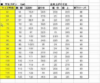 スクール用品通販 サカイ / カンコーB-1替スラックス